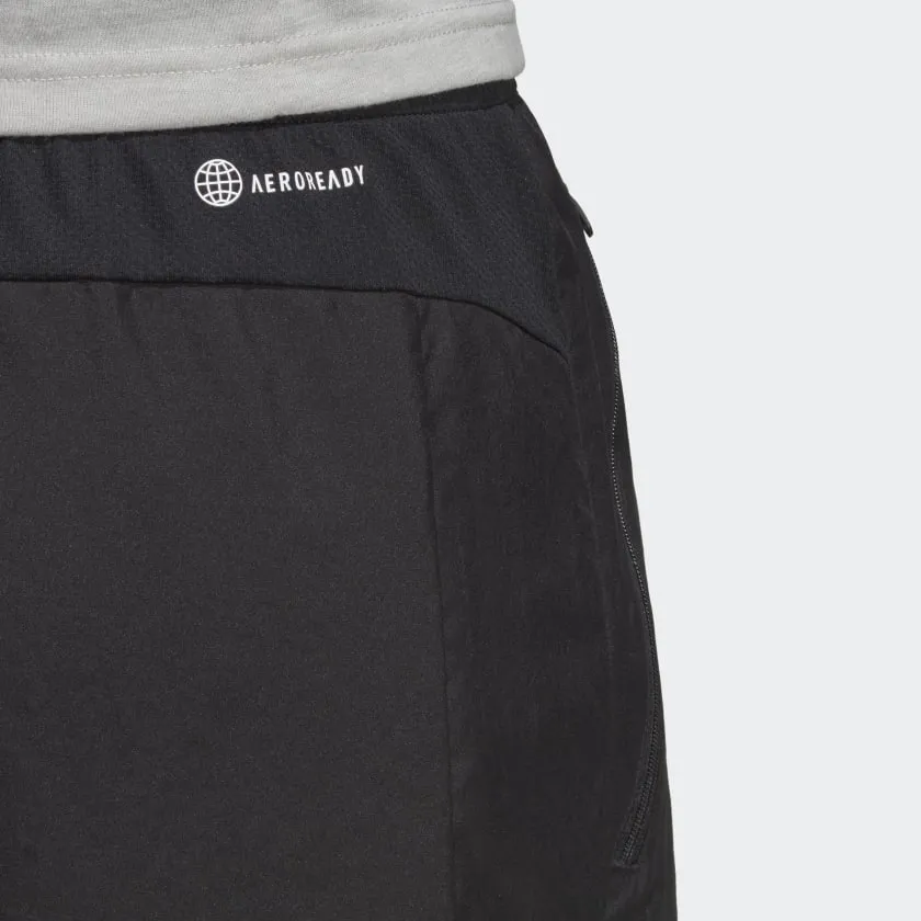 ADIDAS MEN'S TRAIN ESSENTIALS WOVEN BLACK SHORTS