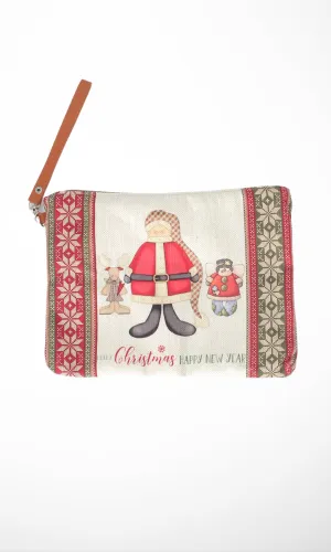Christmas Women Clutch (Santa-Snow Man-Deer)