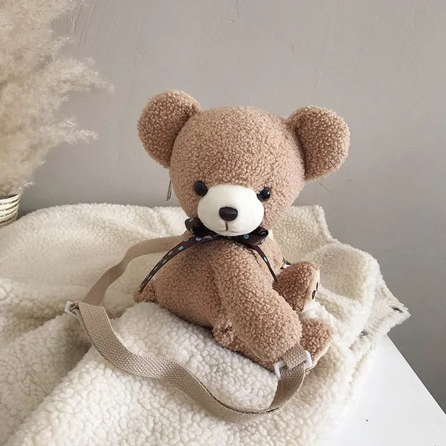 Cute Animals Cartoon Styles Plush Backpacks