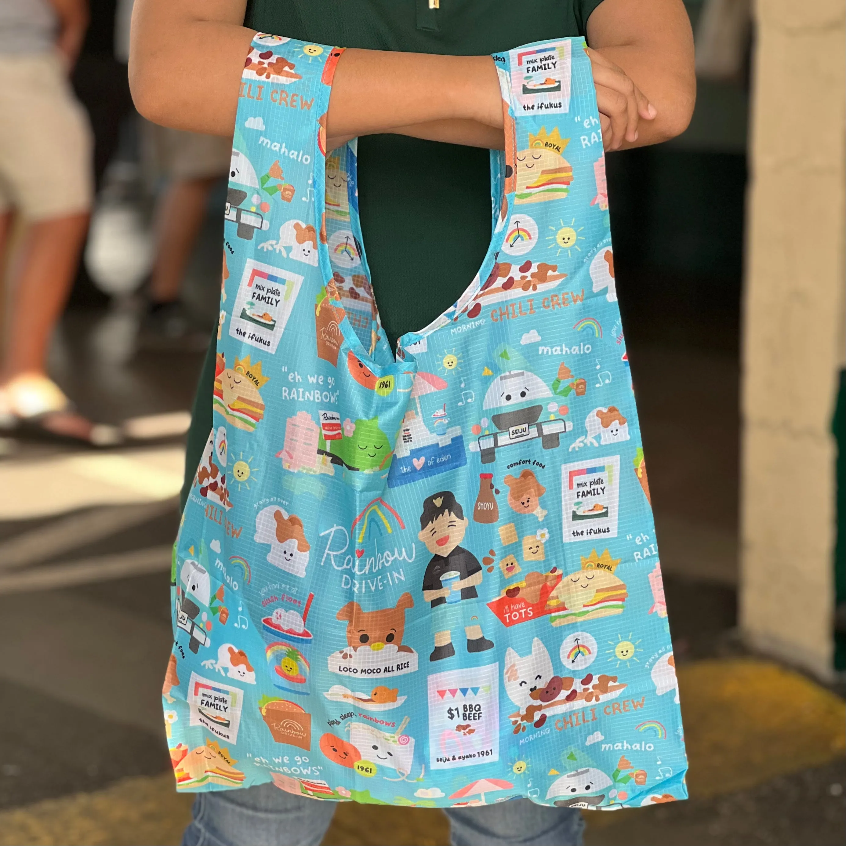 EDEN x Rainbow Drive-In Collaboration Tote Bags
