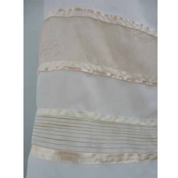Floral Apricot \ Peach Decorated Tallit for Women, Bat Mitzvah Tallit Set, Tallit for Girl Tallit, Women's Tallit