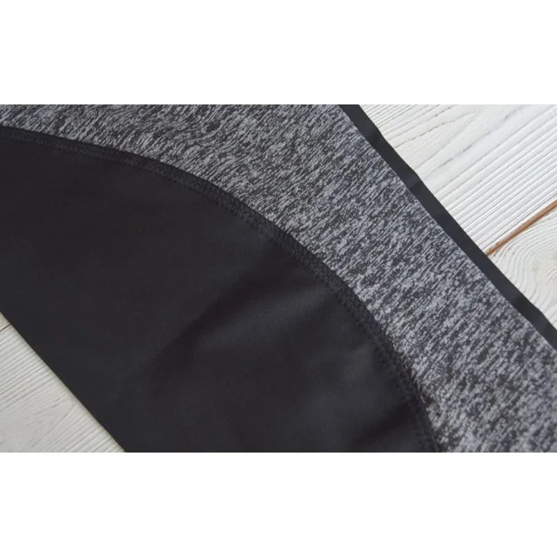 High-Waisted Yoga Tight-Fitting Slim-Fit Sports Fitness Running Patchwork Sports Leggings
