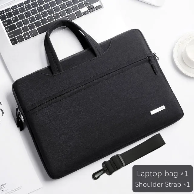 Laptop Bag Sleeve Case 12 13.3 15.6 14 inch Shoulder Notebook bag For Macbook Air Pro M1 Lenovo Dell Huawei handbag Briefcase