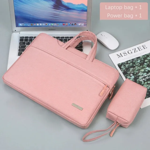Laptop Bag Sleeve Case 12 13.3 15.6 14 inch Shoulder Notebook bag For Macbook Air Pro M1 Lenovo Dell Huawei handbag Briefcase
