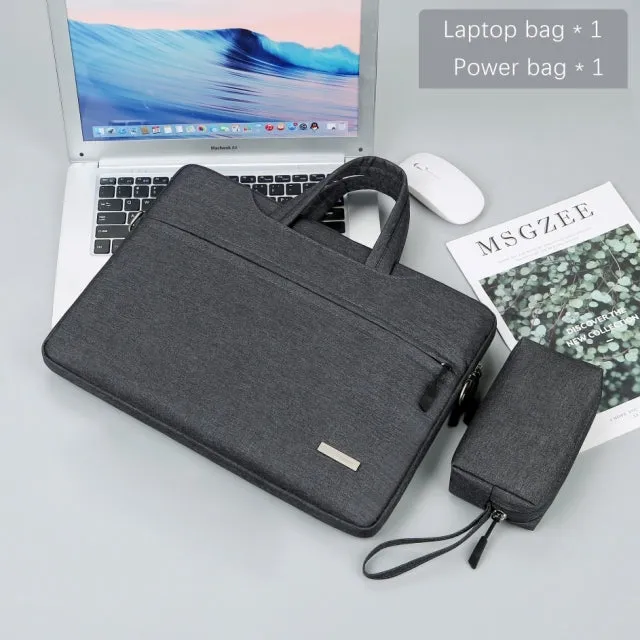 Laptop Bag Sleeve Case 12 13.3 15.6 14 inch Shoulder Notebook bag For Macbook Air Pro M1 Lenovo Dell Huawei handbag Briefcase