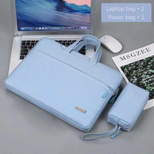 Laptop Bag Sleeve Case 12 13.3 15.6 14 inch Shoulder Notebook bag For Macbook Air Pro M1 Lenovo Dell Huawei handbag Briefcase