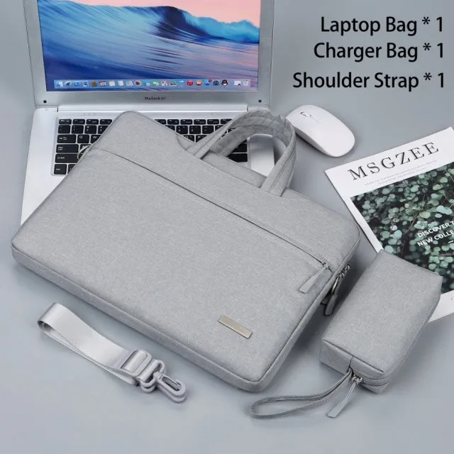 Laptop Bag Sleeve Case 12 13.3 15.6 14 inch Shoulder Notebook bag For Macbook Air Pro M1 Lenovo Dell Huawei handbag Briefcase