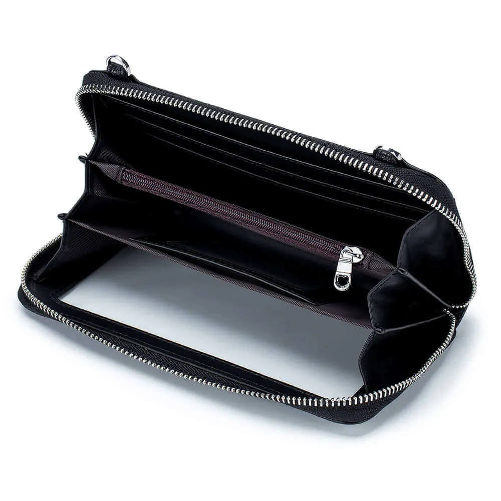 Leather Phone Wallet NZ - Crossbody & Touch Screen Design