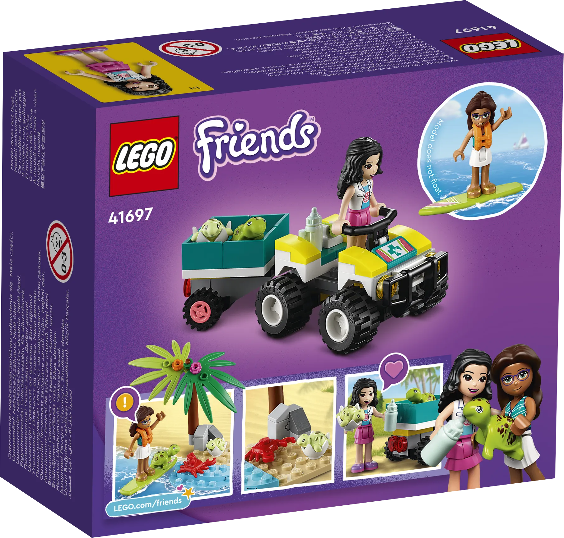 LEGO 41697 Friends Turtle Protection Vehicle