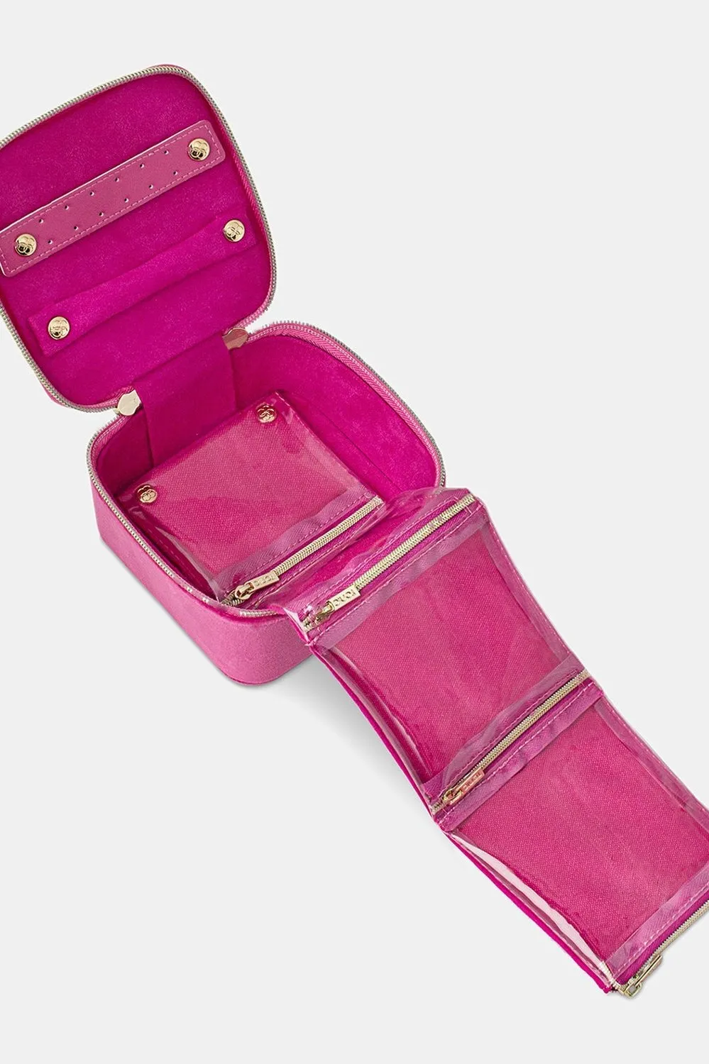 Luxe Velvet Jewelry Cube