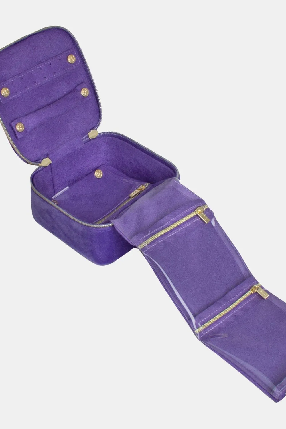 Luxe Velvet Jewelry Cube
