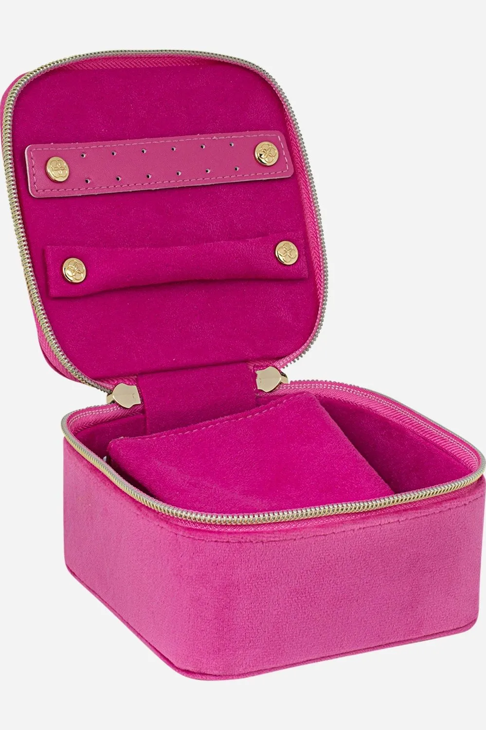 Luxe Velvet Jewelry Cube