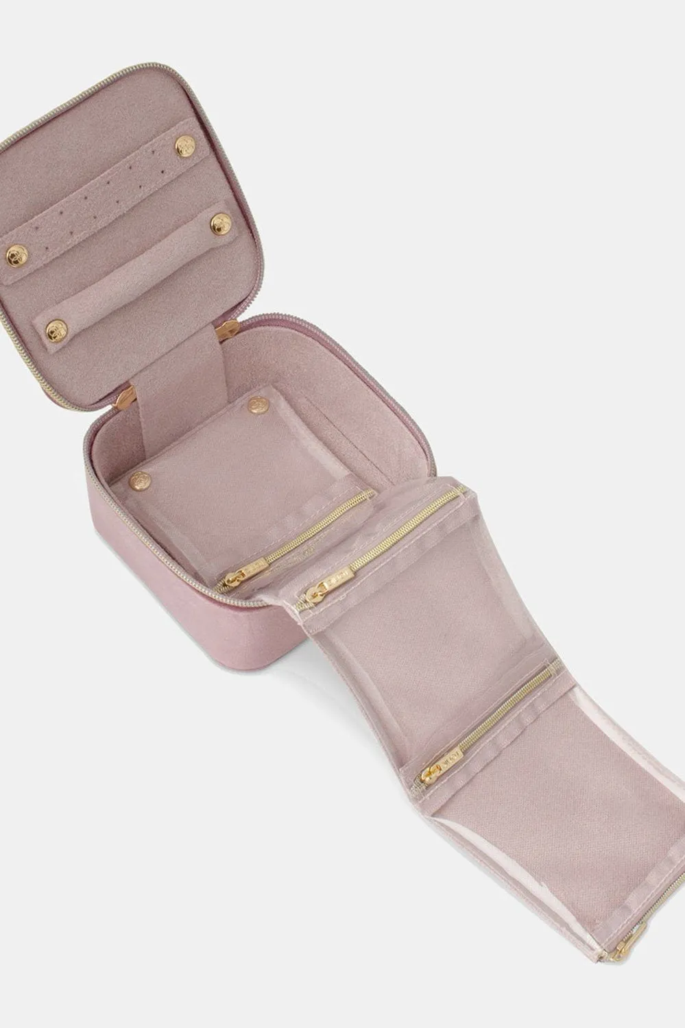 Luxe Velvet Jewelry Cube