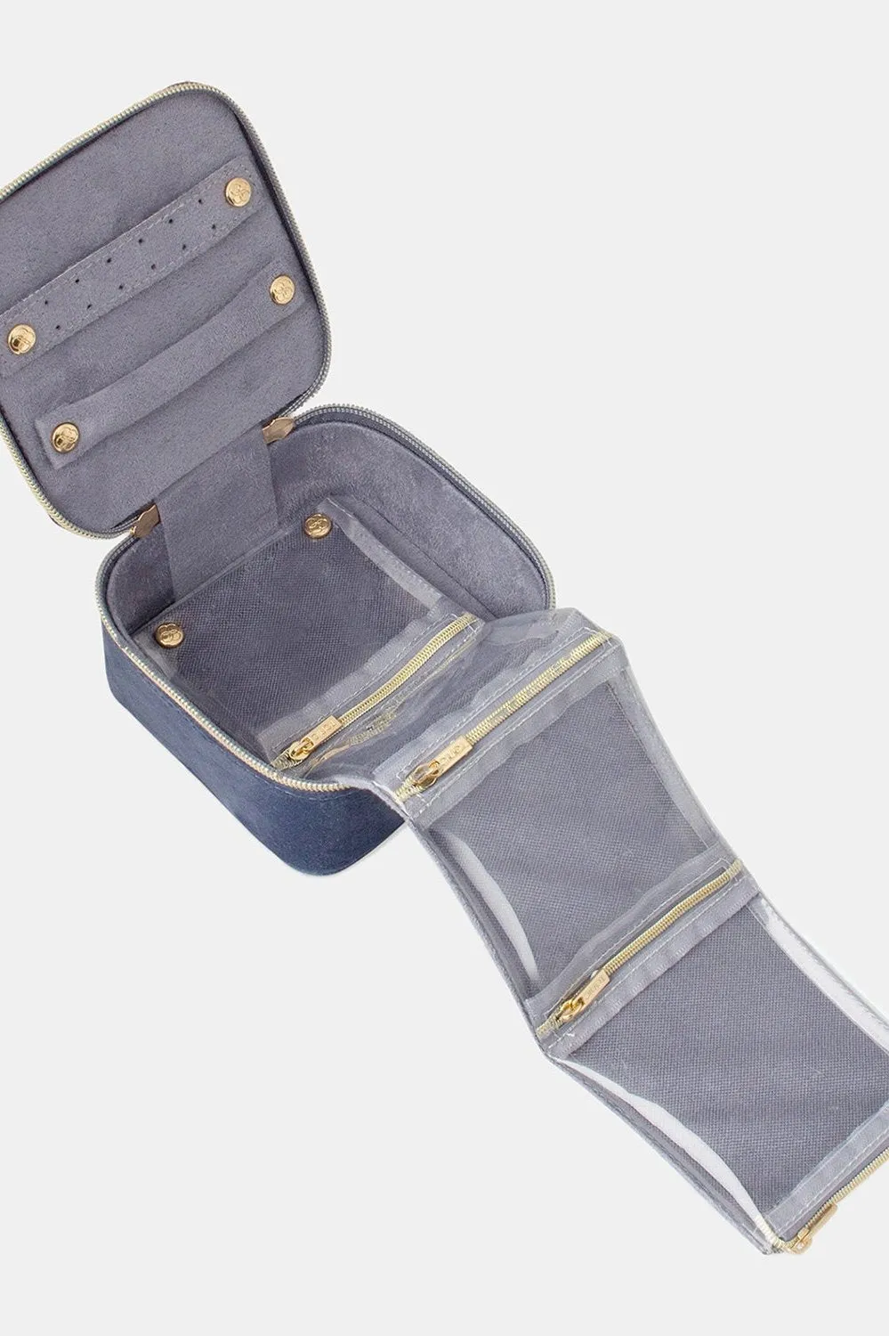 Luxe Velvet Jewelry Cube