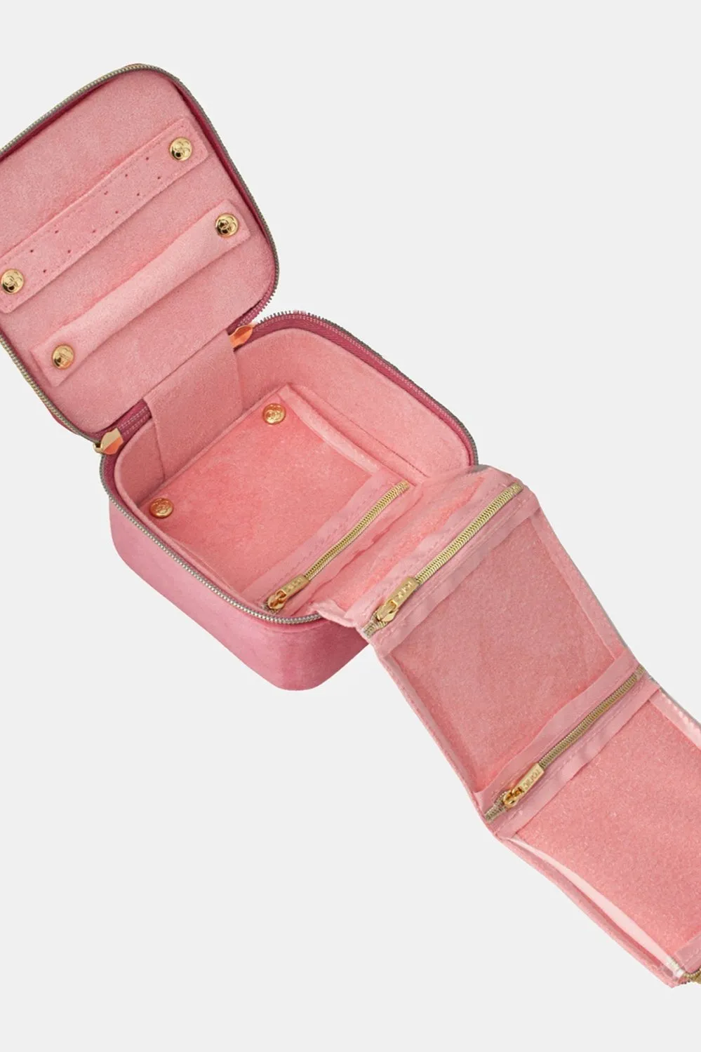 Luxe Velvet Jewelry Cube