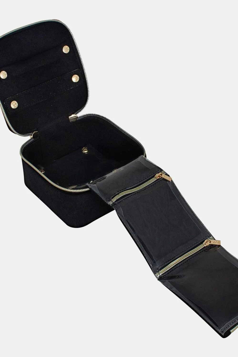 Luxe Velvet Jewelry Cube