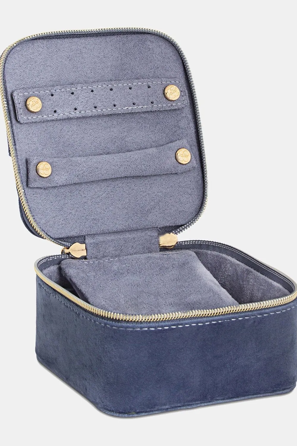 Luxe Velvet Jewelry Cube