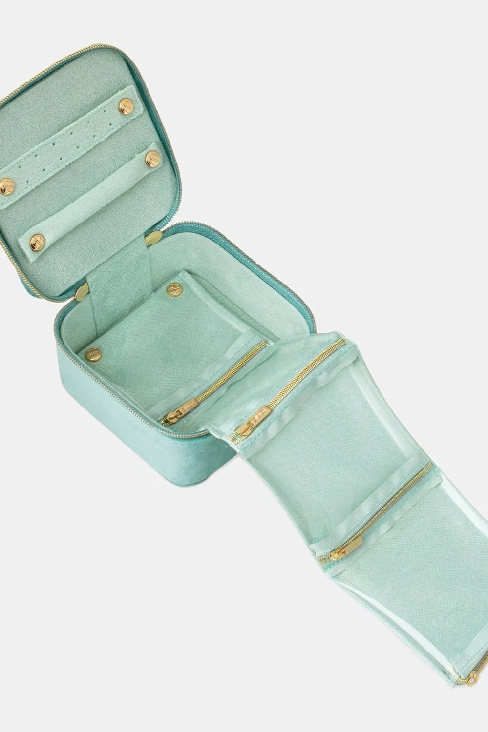 Luxe Velvet Jewelry Cube