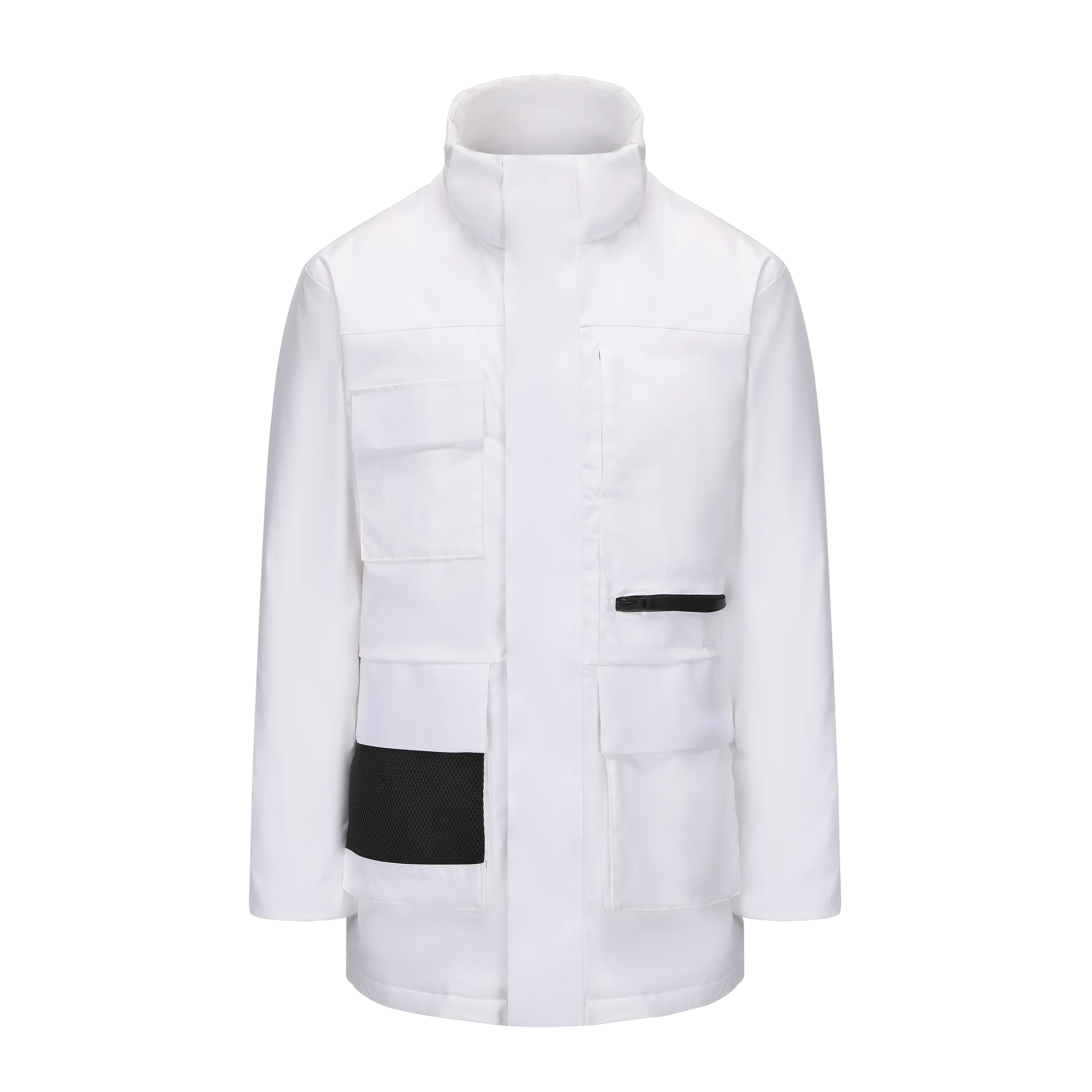 Men's Asymmetric Monotone Down Jacket