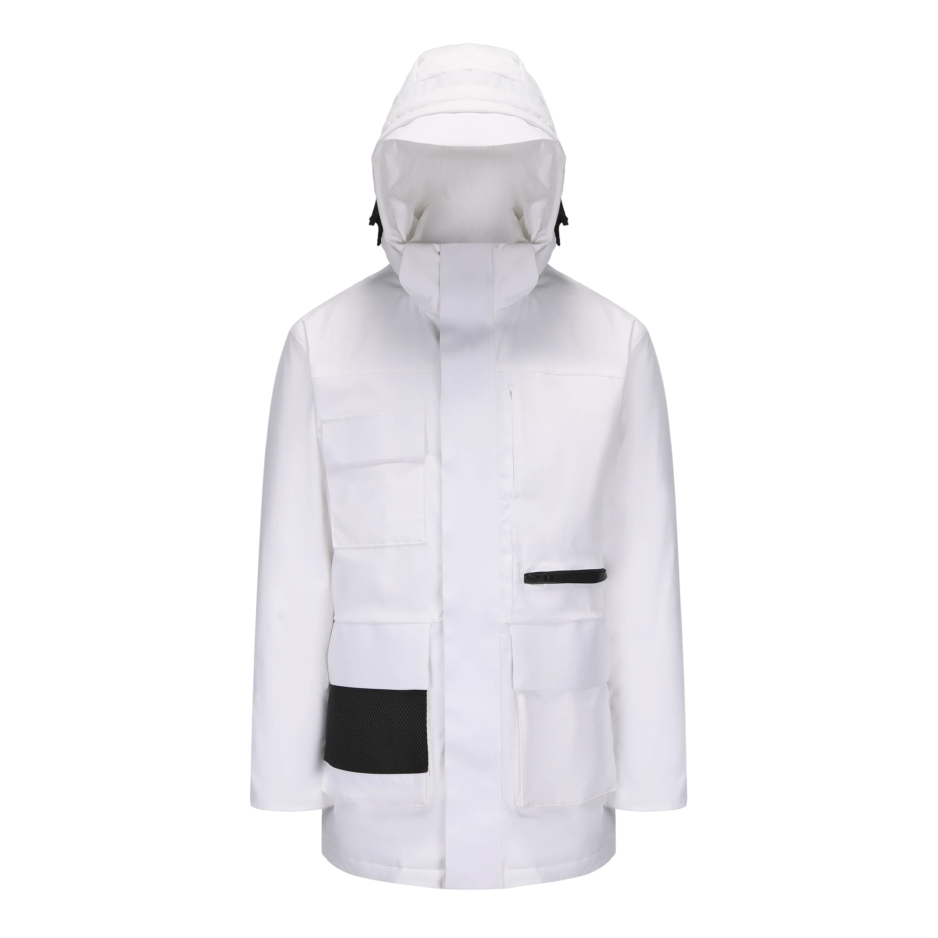 Men's Asymmetric Monotone Down Jacket