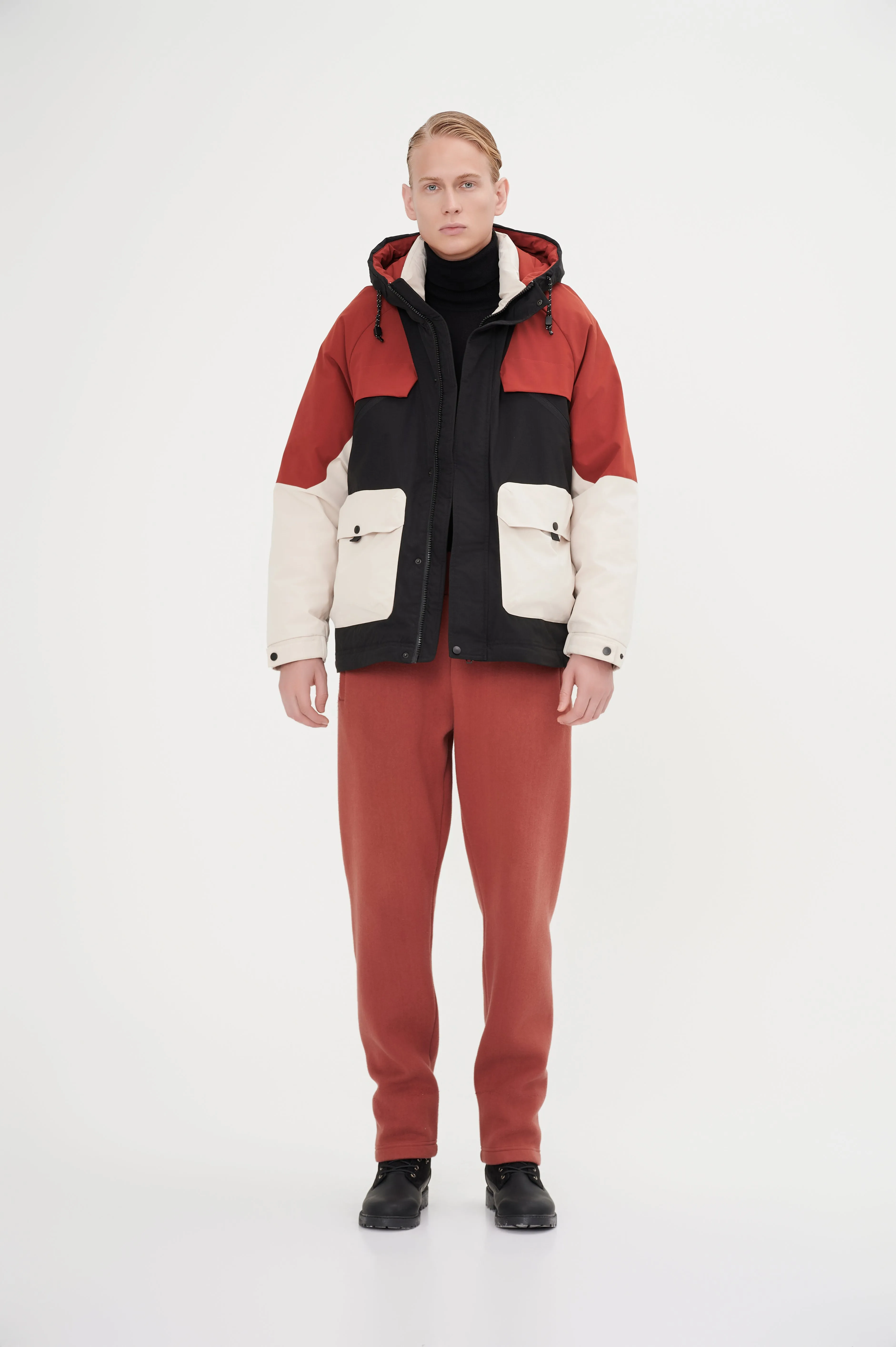 Men's Multi Color Down Jacket - Street Nomadic