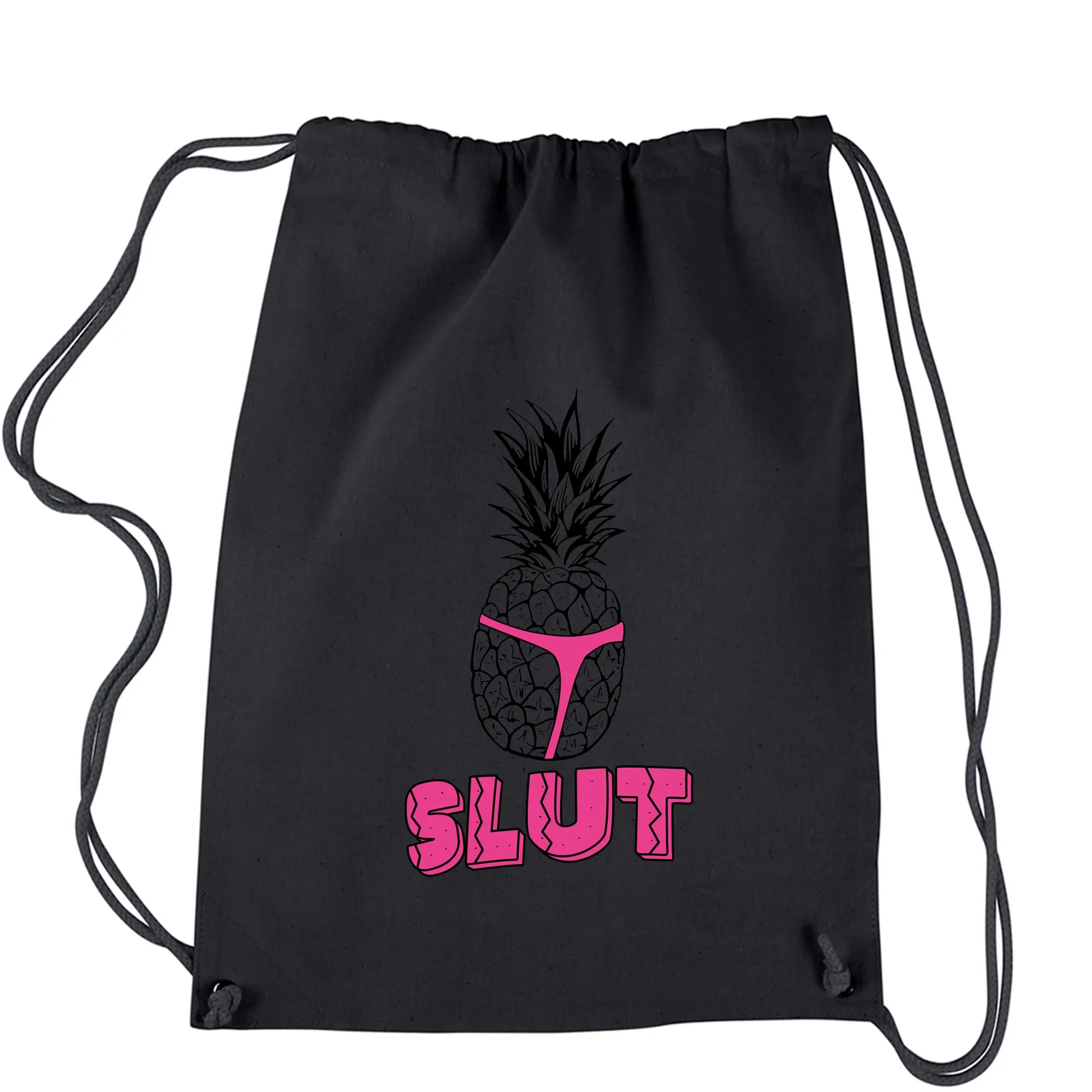 Pineapple Slut Brooklyn Nine Drawstring Backpack