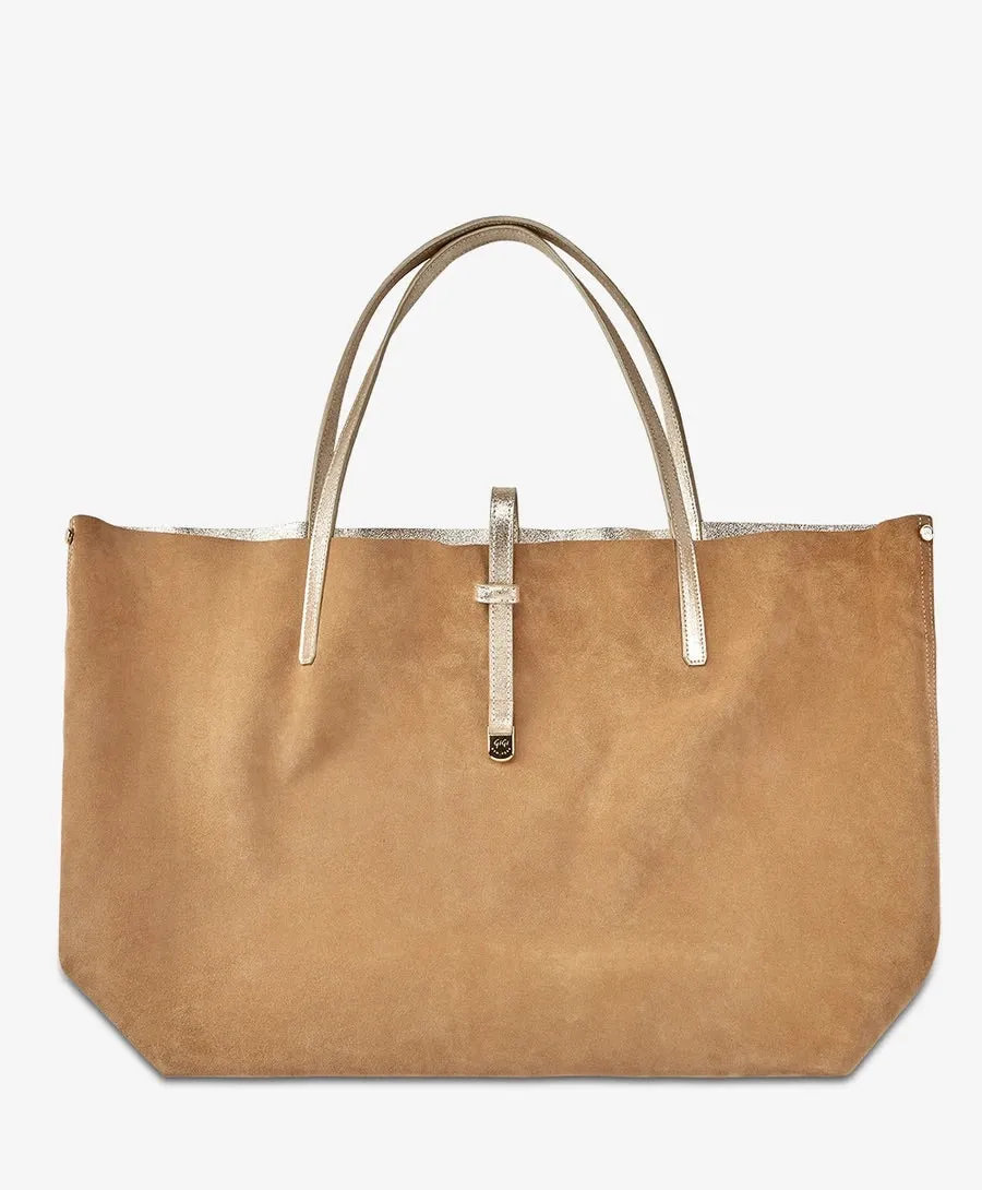 Reversible Metallic Tote
