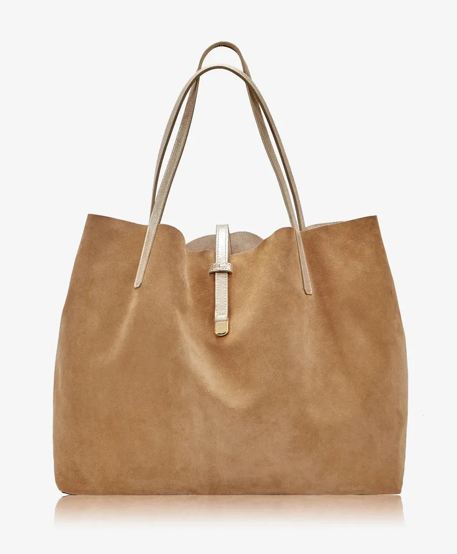Reversible Metallic Tote