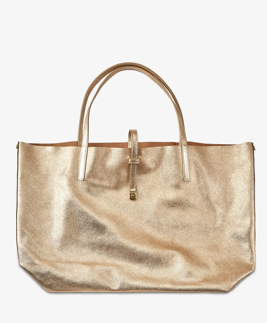 Reversible Metallic Tote