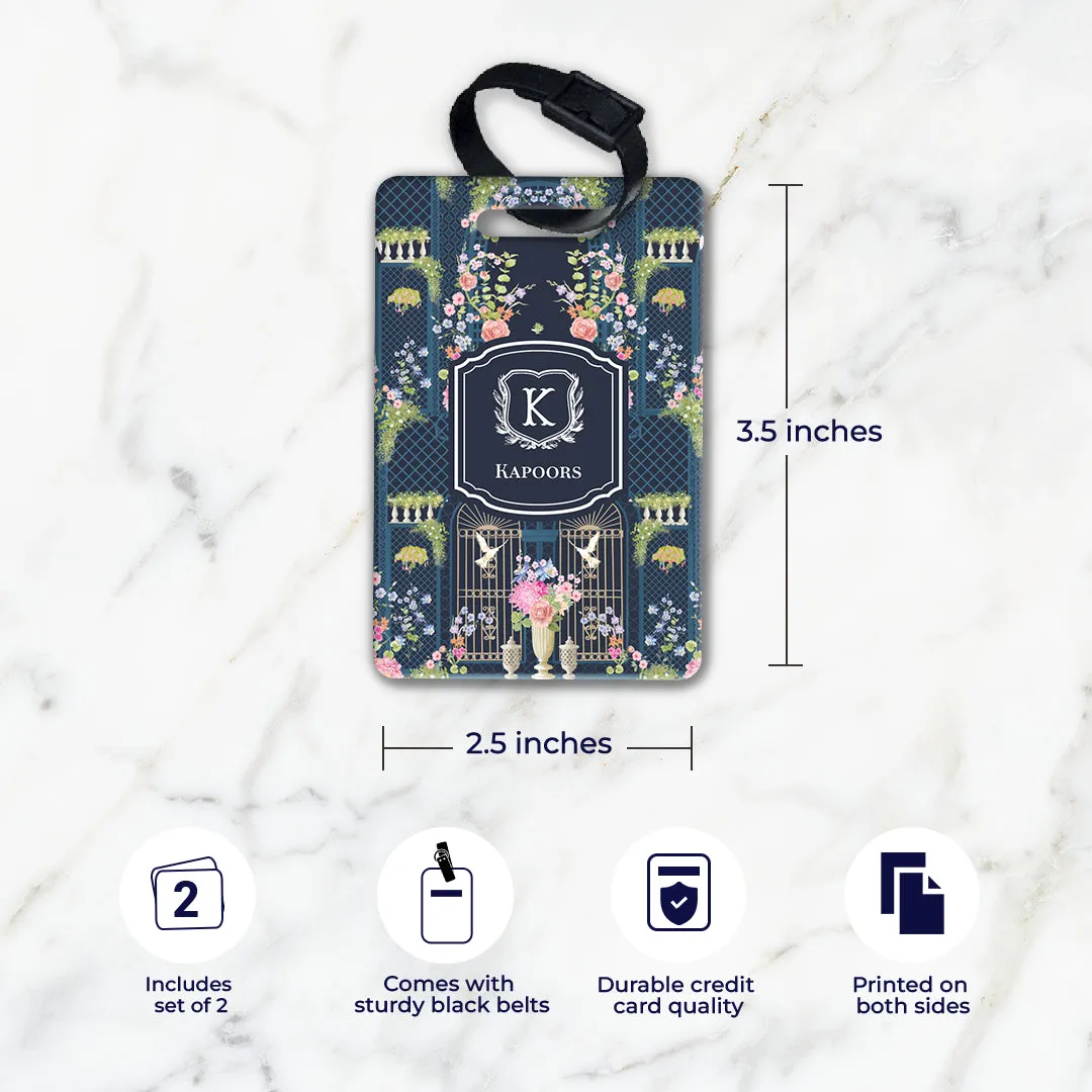 Secret Garden Bag Tag