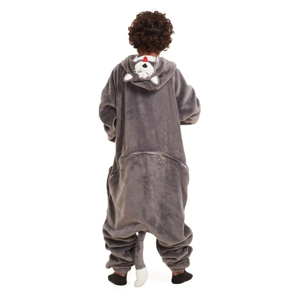 Snuggs Kids Blanket Onesie Husky