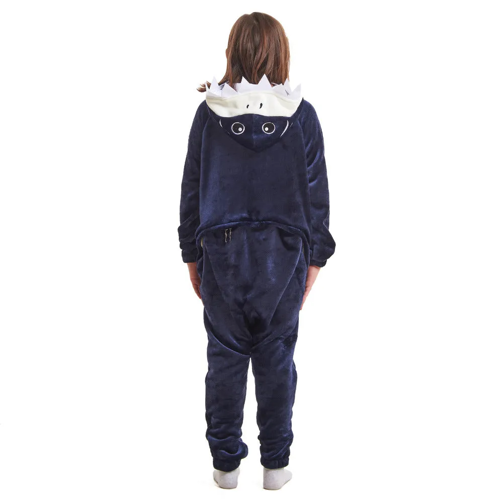 Snuggs Kids Blanket Onesie Shark