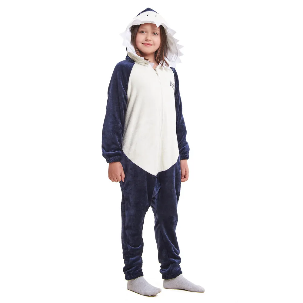 Snuggs Kids Blanket Onesie Shark