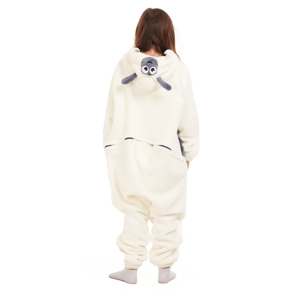 Snuggs Kids Blanket Onesie Sheep
