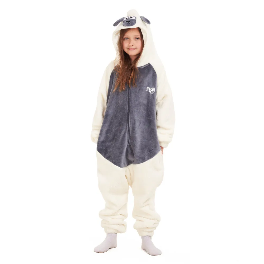 Snuggs Kids Blanket Onesie Sheep