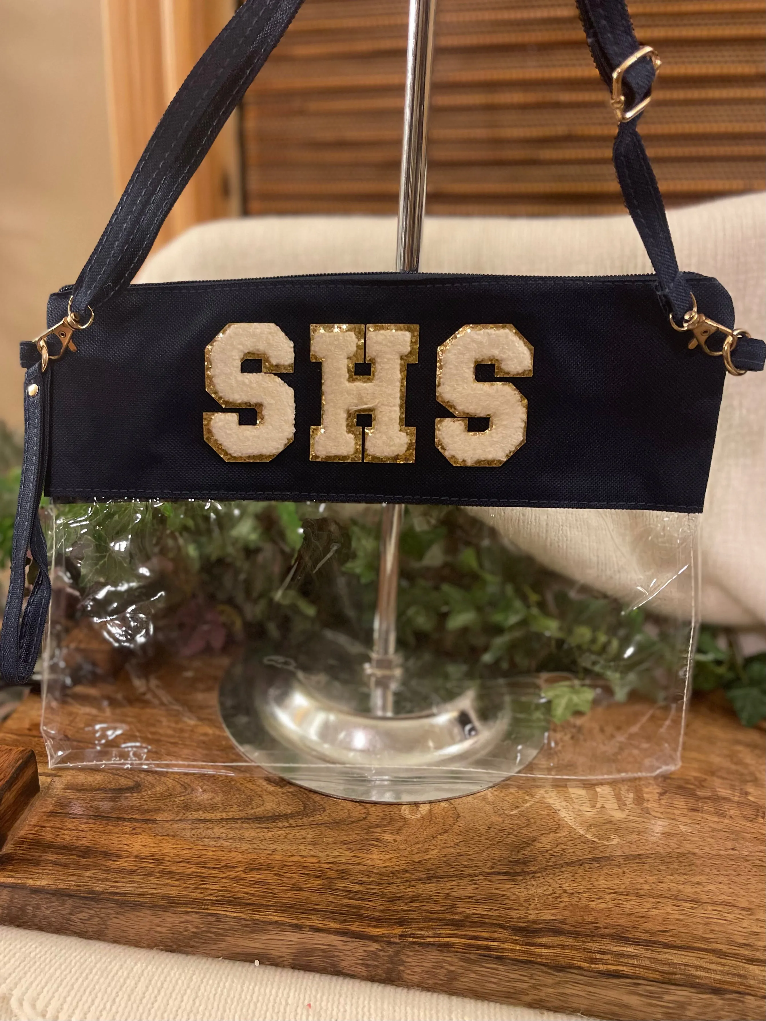 Stadium Bags: Clear Crossbody Purse  SHS