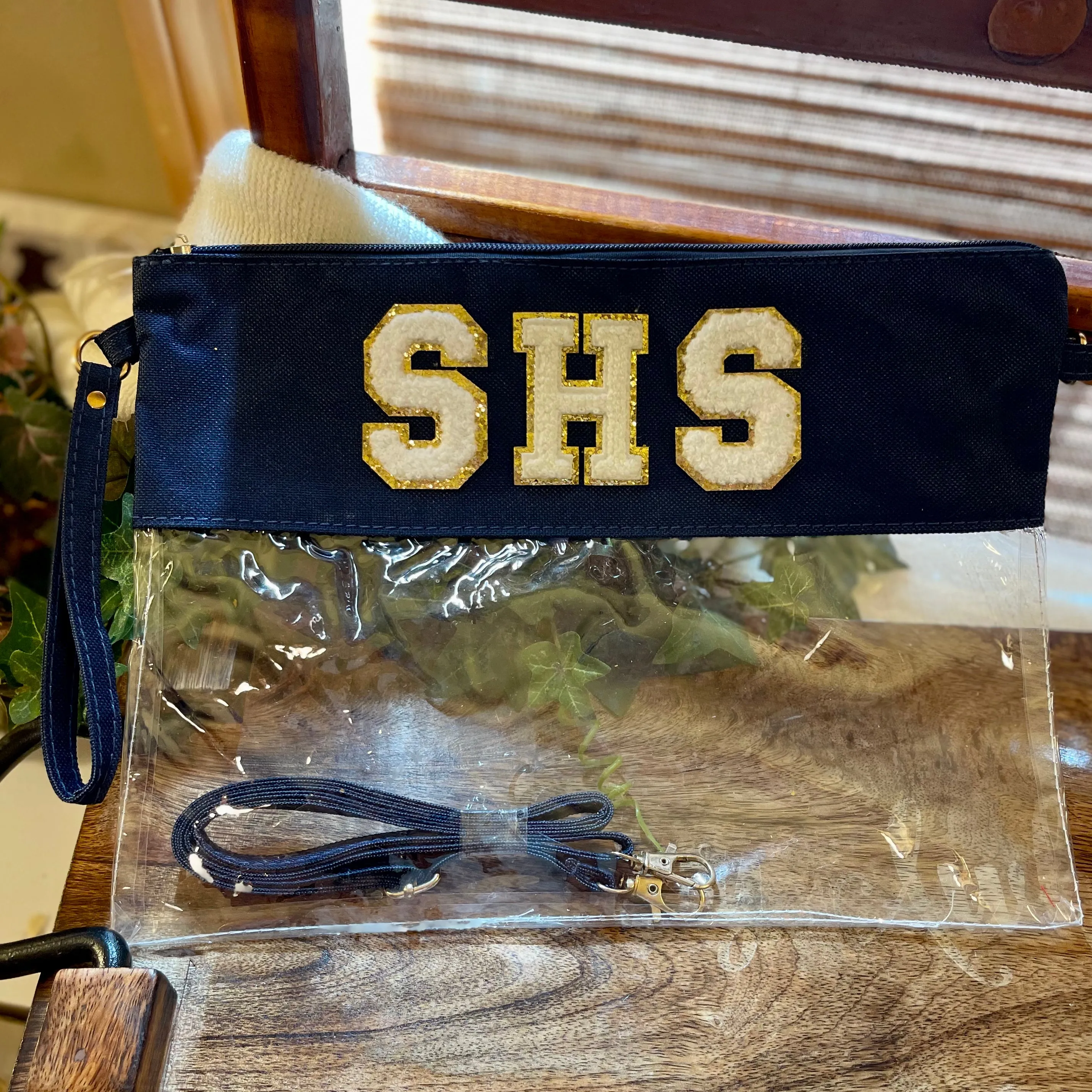 Stadium Bags: Clear Crossbody Purse  SHS