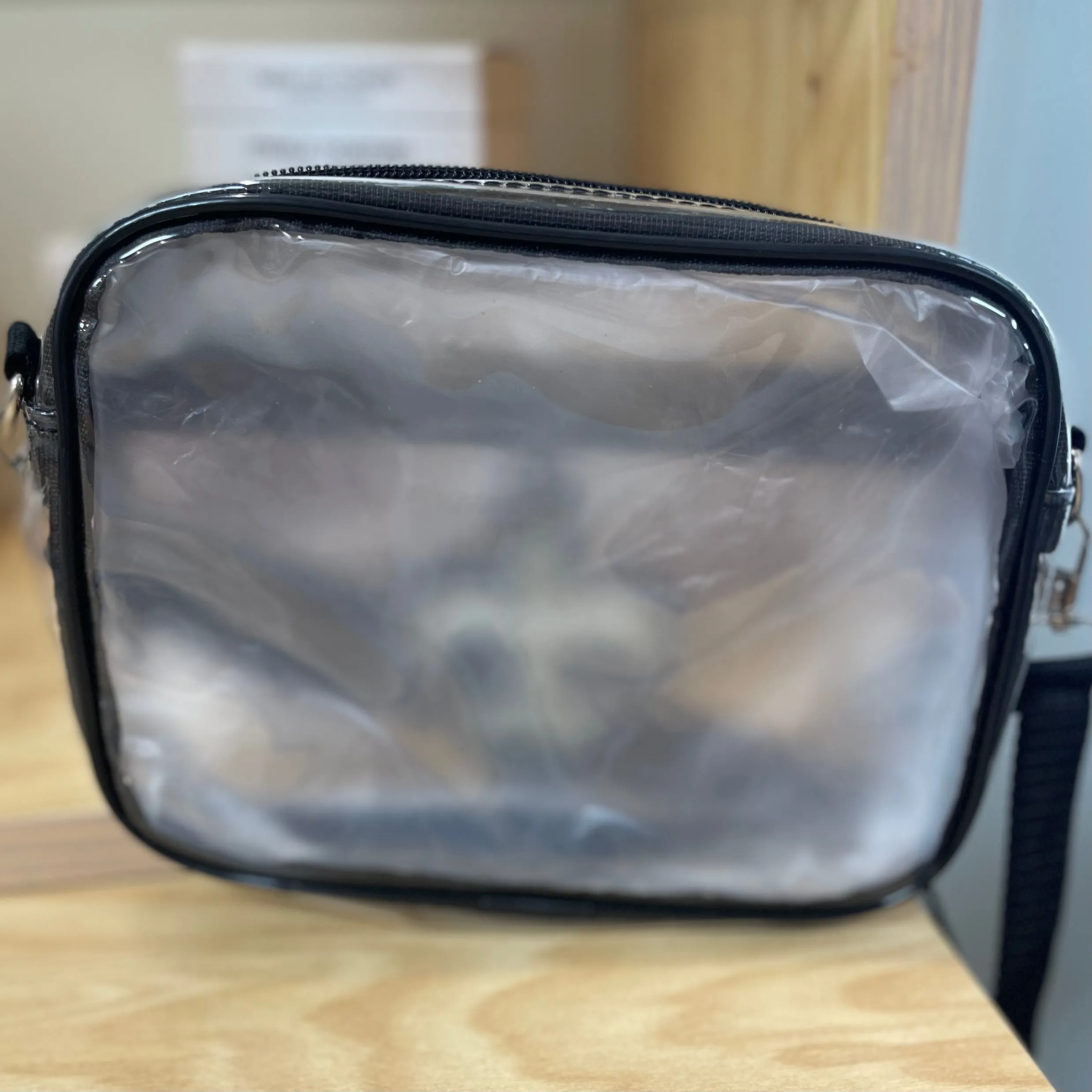 Stadium Bags: Clear Crossbody Purse