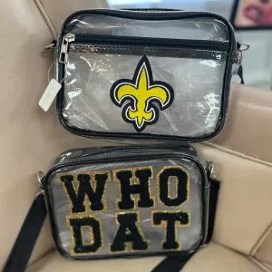 Stadium Bags: Clear Crossbody Purse
