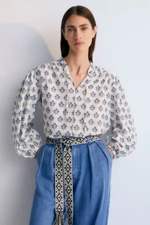 The New Society - Eleni Blouse - Bloem
