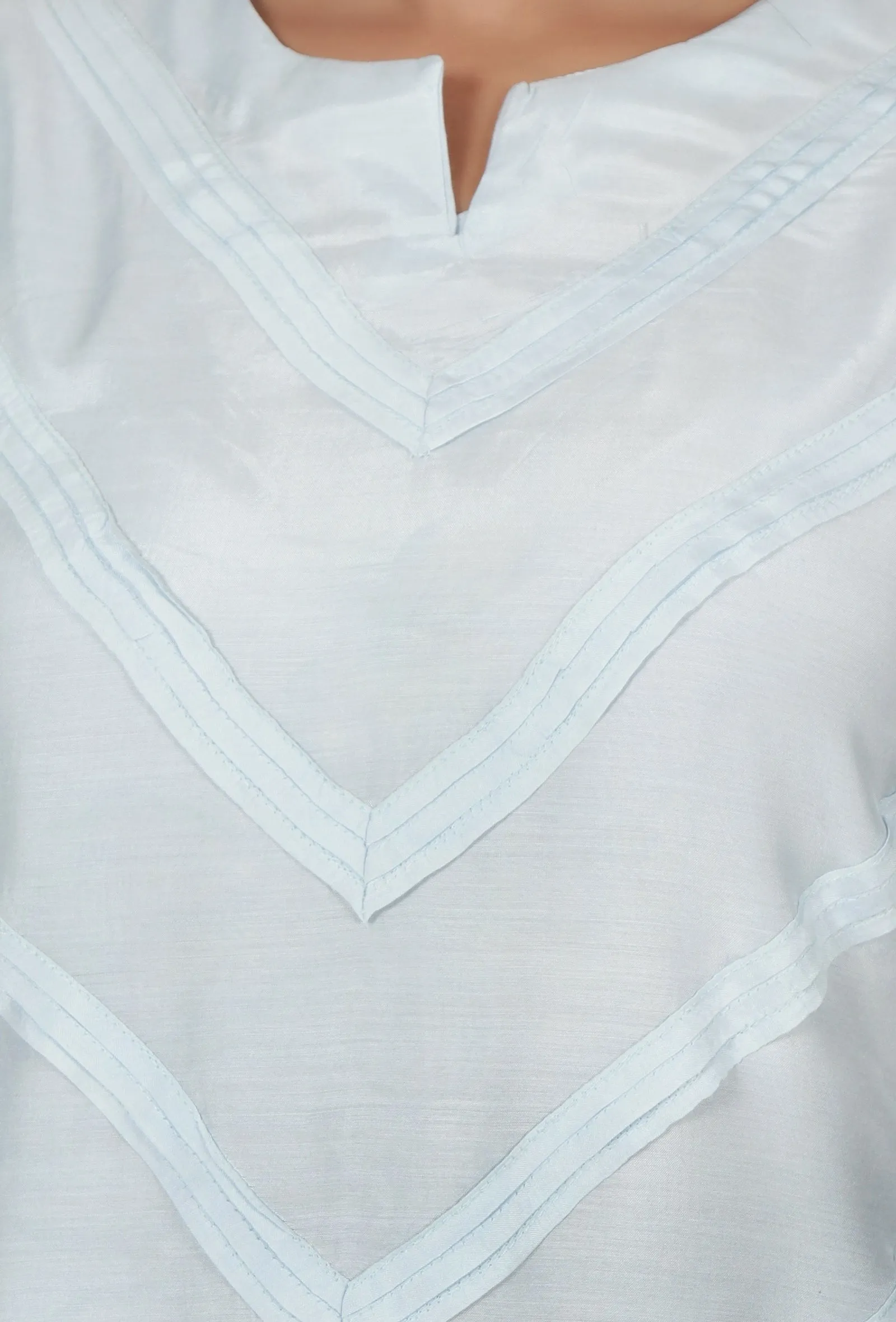 Women Grey Cotton Kurta